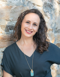 Headshot of Development Director Evangelia Leontis